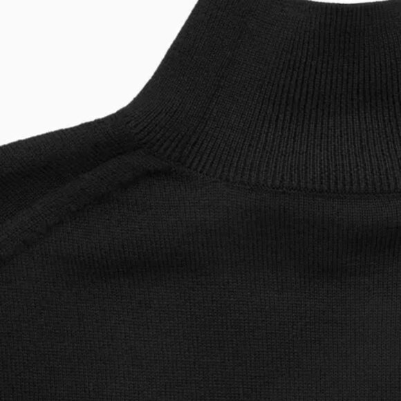 NWT COS Wool Turtleneck Maxi Sweater Dress Black Size S! VERY RARE! - Picture 11 of 17
